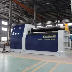 W12CNC Fully CNC-Controlled Four-Roll Curved-Path Plate Rolling Machine