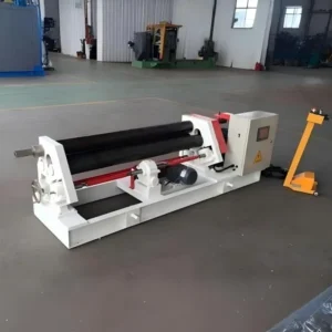 Three-roll Asymmetric Plate Rolling Machine